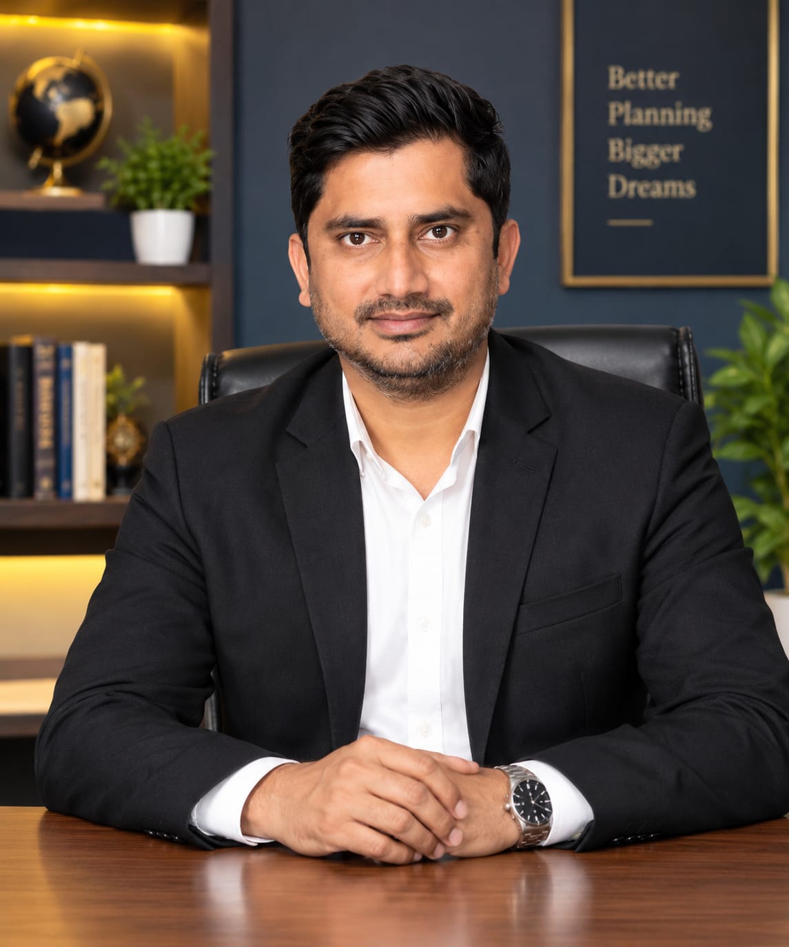 Portrait of Goyal Kumar, Financial Consultant